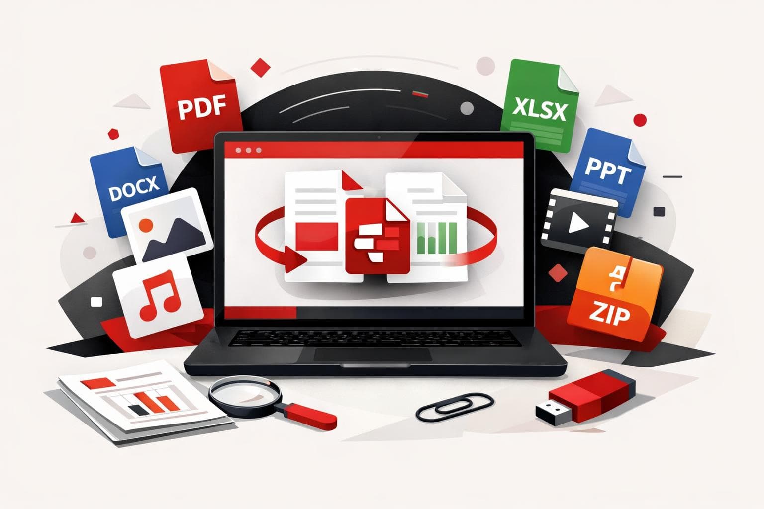 iLovePDF Desktop kann jetzt jeden Dateityp zusammenführen
