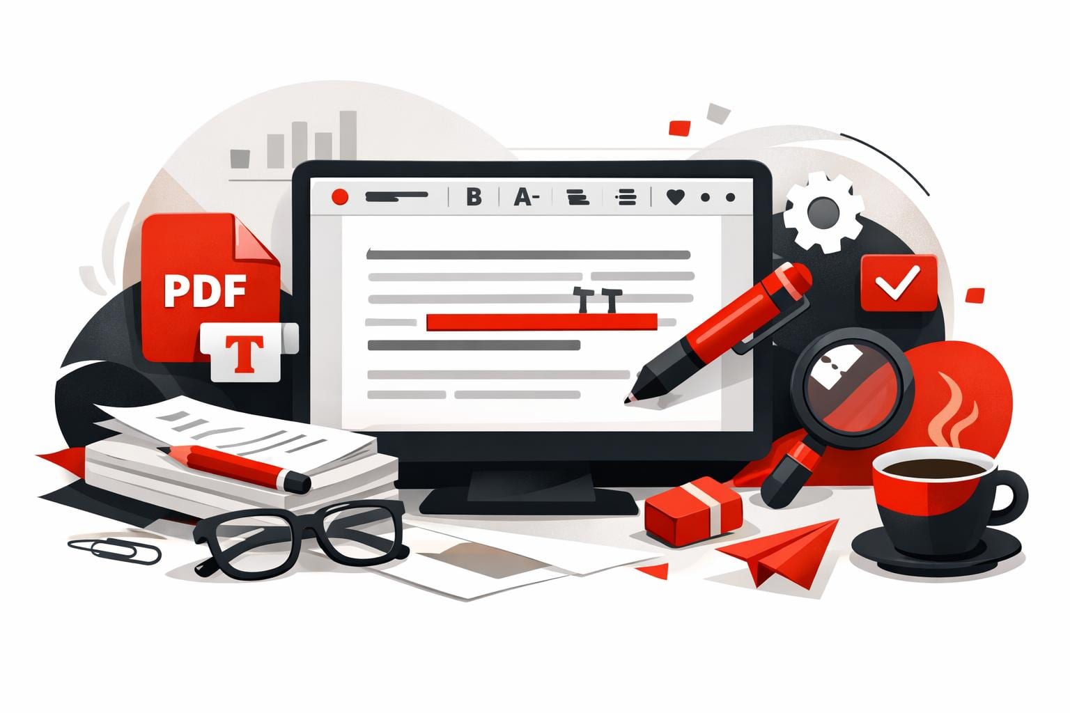 iLovePDF macht direktes Bearbeiten von PDF-Text praktikabel
