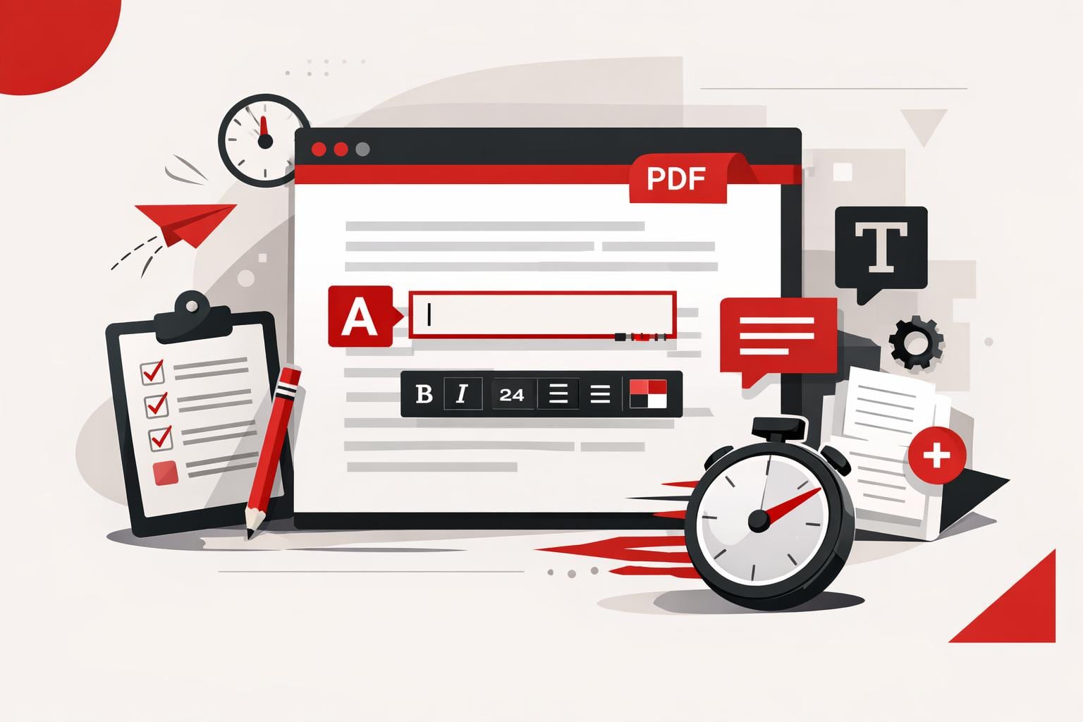 So fügst du schnell Text in eine PDF ein